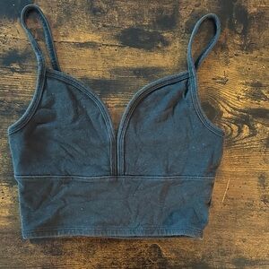 Hollister Black Crop Top